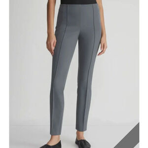 Lafayette 148 New York Acclaimed Stretch Gramercy Pant Slate - Gray 10